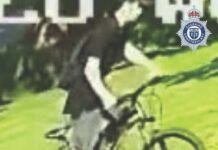 Rider exposed himself at busy playing fields