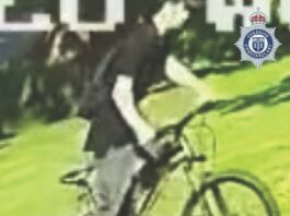 Rider exposed himself at busy playing fields