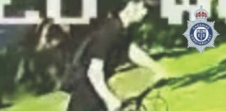 Rider exposed himself at busy playing fields