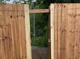 Residents lose footbridge link to their estate