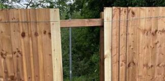 Residents lose footbridge link to their estate