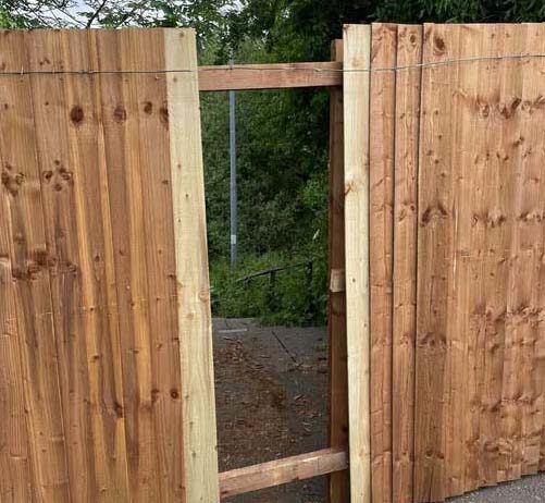 Residents lose footbridge link to their estate