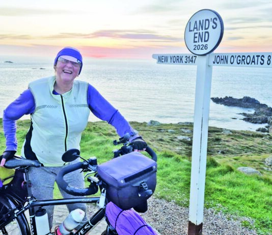 Cycle challenge ends with fractured knee
