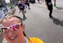 Marathon runner signs up from hospital bed