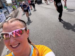 Marathon runner signs up from hospital bed