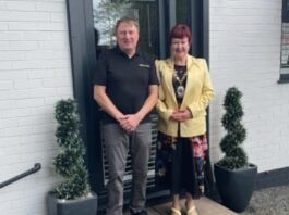 Alsager interiors firm gets visit from mayor