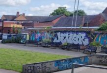 Fire service silent on Milton Park graffiti wall