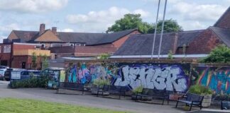 Fire service silent on Milton Park graffiti wall