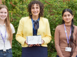 Sandbach Head Teacher awarded silver from Pearson National Teaching Awards