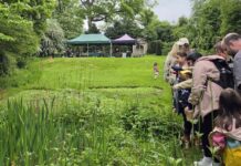 Garden Stories launch at the old Bath House