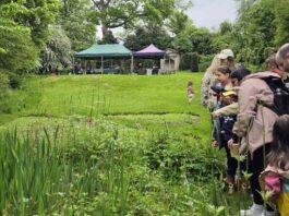 Garden Stories launch at the old Bath House