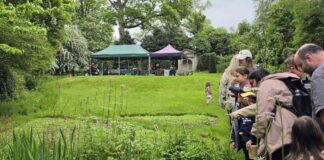 Garden Stories launch at the old Bath House