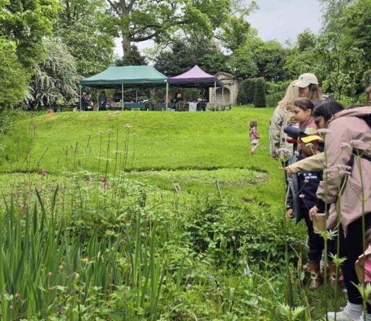 Garden Stories launch at the old Bath House