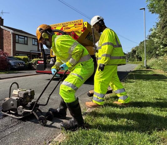 Four thousand pot holes repaired across Staffordshire