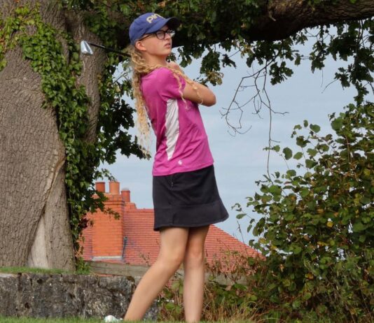 Seventeen year old with promising golf career keen to challenge stereotype