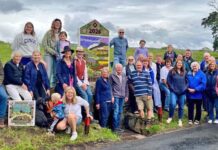 First well dressing saw whole village take part
