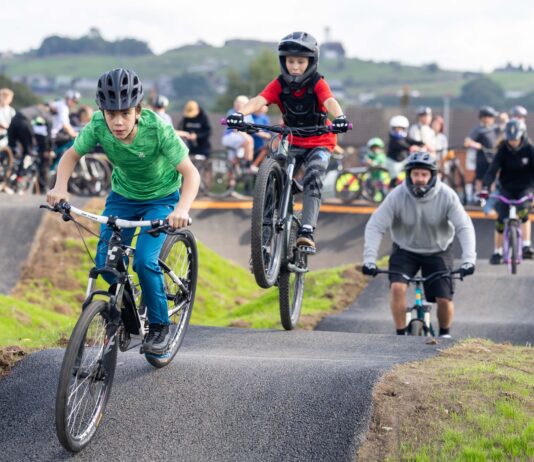 Biddulph pump track’s reopening saw massive turnout for young people